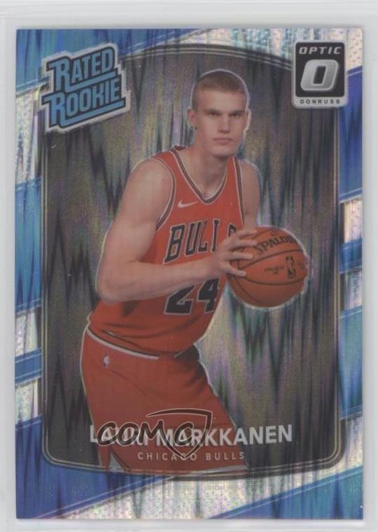 2017-18 Panini Donruss Optic Rated Rookie Shock Lauri Markkanen #159 0a0k