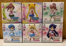BANPRESTO Sailor Moon Atsumete Figure Prize 6 Types Girls Memories Set