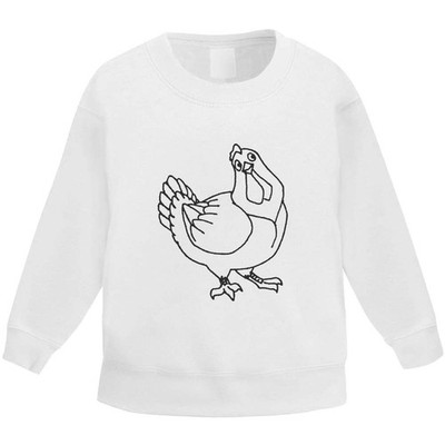 'Chicken' Kid's Sweatshirt / Sweater / Jumper (KW019629)