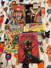 JOB LOT OF 5 1ST ISSUES- SCISSORS, DRAGON'S CLAWS, CONFEDERACY, WARP, CRIT MASS