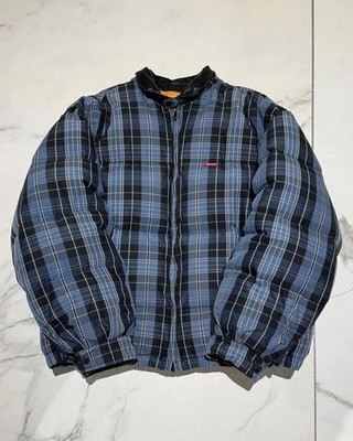Supreme Leather Collar Puffy Jacket Supreme FW19 Leather Collar