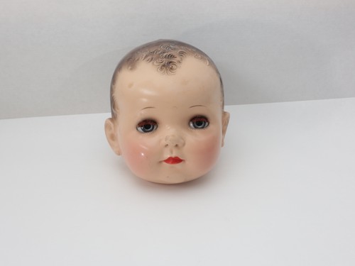 Vintage LARGE Doll Head  Moving Sleepy Eyes