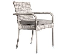 Rattan Direct Roma Double Flat Grey Set of 2 Stacking Chairs RRP £218