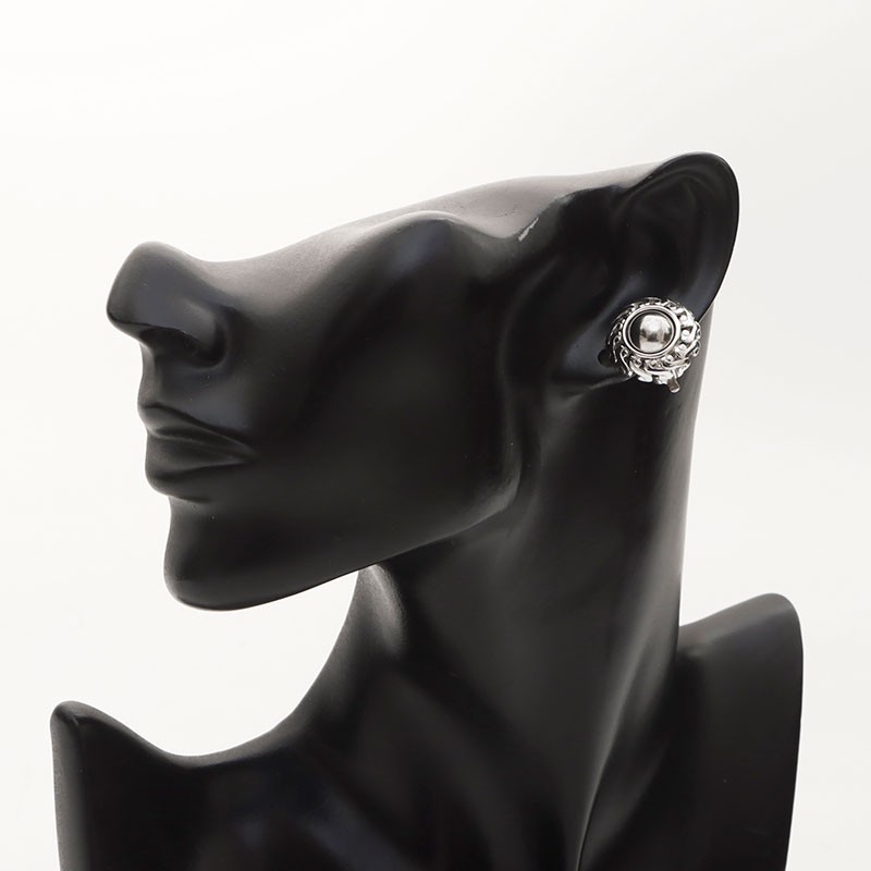 Authentic GIVENCHY round Earring Silver  WS11633 - image 8