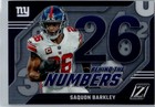2023 Panini Zenith Football Blue Saquon Barkley #26