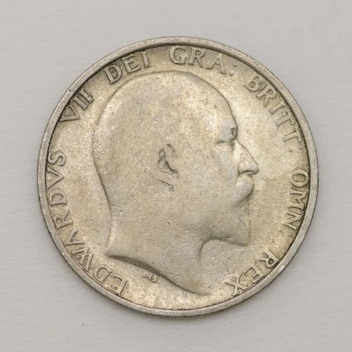 1909 Edward VII Shilling — photo from the most recent tracked eBay sale