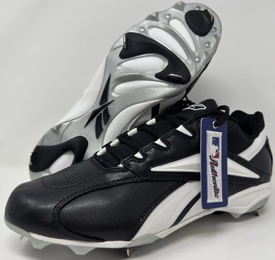 Reebok Vero FL M5 Low Metal Baseball Cleats 18-112930 Black/White SZ 11.5 NEW