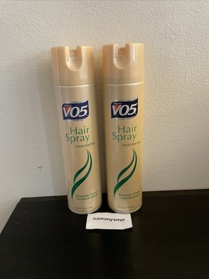 Alberto V05 Hair Spray Unscented Crystal Clear  14 Hour Hold 8.5oz, x2 DISCONTIN