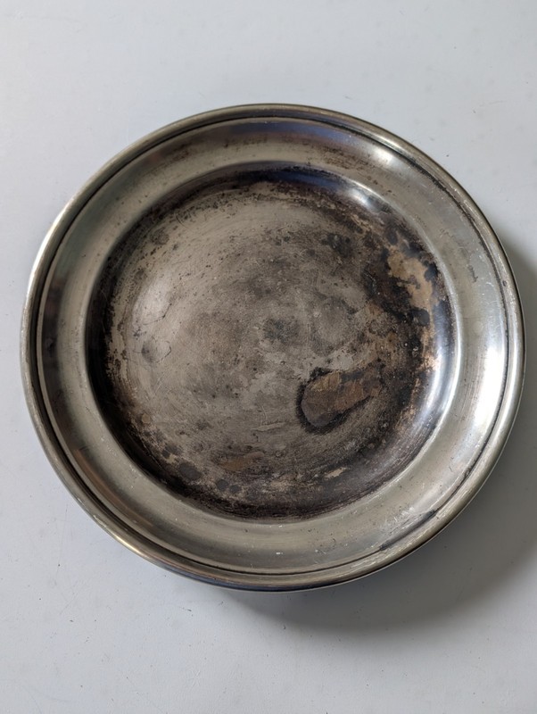 VINTAGE GORHAM MANUFACTURING CO ELECTROPLATED SILVER PLATE DISH 10 1/2 IN DIAM