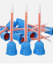 100 Pack Dental Mixing Tips for Impression Material C&B Cements Temporary Crowns