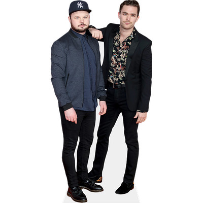 Mike Kerr And Ben Thatcher (Duo) Mini Celebrity Cutout