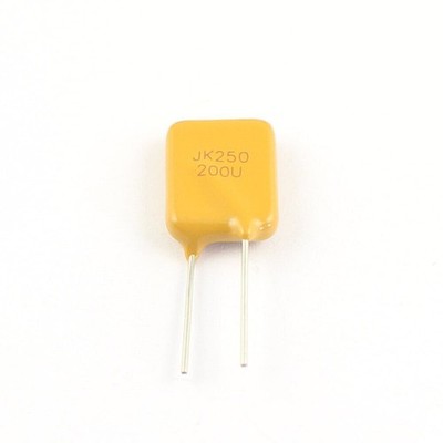 5Pcs JinKe Polymer PPTC PTC DIP Resettable Fuse 250V 0.2A 200mA JK250-200U