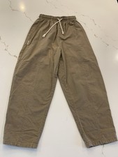 Cherokee Vintage 80's Ankle Pants Size Small Tan 100 Cotton Made in U.S.A