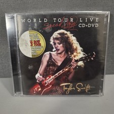 Taylor Swift Speak Now World Tour Live DVD CD, 2011 New Sealed