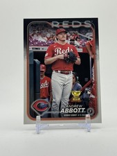 ANDREW ABBOTT  REDS ROOKIE DEBUT  RC  2024 TOPPS UPDATE #US304