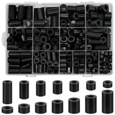 M6 M8 Nylon Spacer, 300 Pcs Round Electrical Outlet Spacers Standoff Non-Thre...