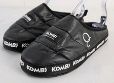 Kombi Women's Memory Foam Puff Slippers Size 39 EU 8 US In Black