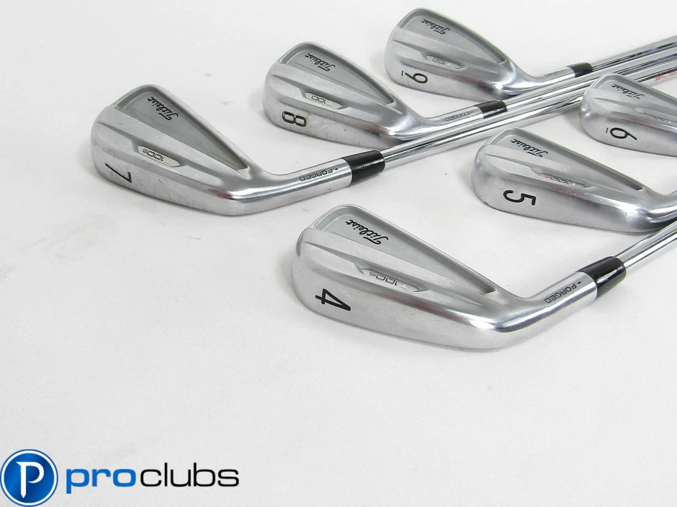 LEFT HANDED TITLEIST '2021 T100S / T100 IRONS 4-9 NIPPON MODUS3 TOUR 120 X-FLEX - Image 2 of 4