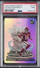 2020 PANINI DONRUSS DOWNTOWN #D-PM PATRICK MAHOMES II PSA 9