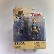 Legend of Zelda Breath of the Wild ZELDA w/SHEIKAH SLATE 5" Figure Jakks Sealed