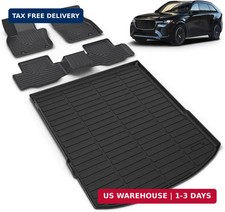 All Weather Car Floor Mats Cargo Liner Set Fit For Mazda Cx-70 Cx70 Phev 202 All Weather Car Floor Mats Cargo Liner Set Fit For Mazda Cx-70 Cx70 Phev 202