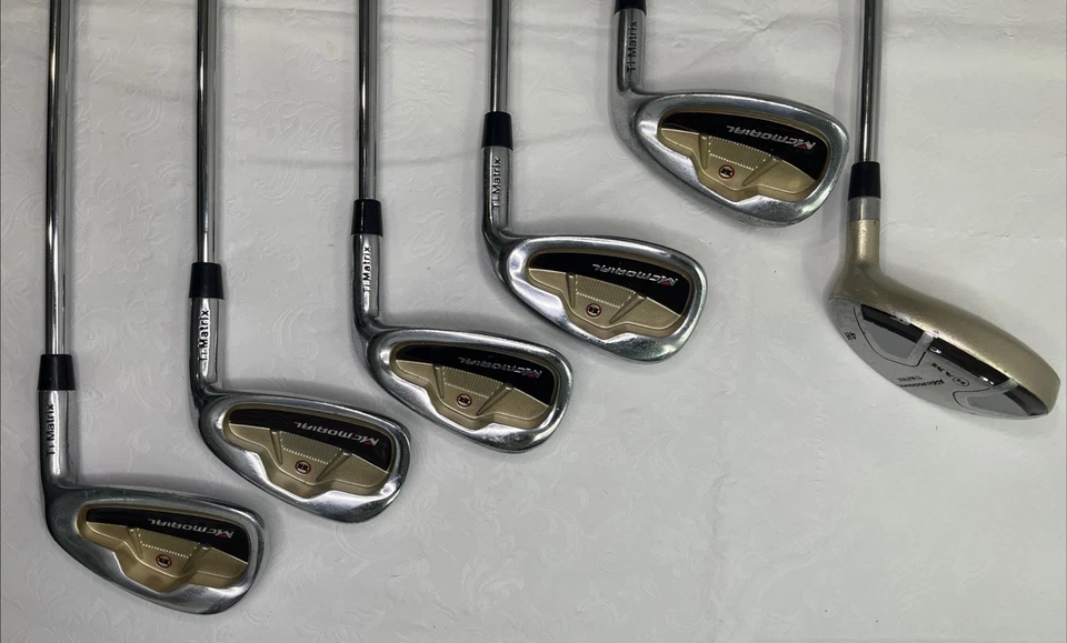 Ladies RAM Memorial Ti Matrix Set 4H, 5-8 Irons, SW Steel RH - Image 2 of 4