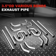 16pcs 3.5od Diy Custom Exhaust Tubing Mandrel Bend Pipe Straight U-bend Kit