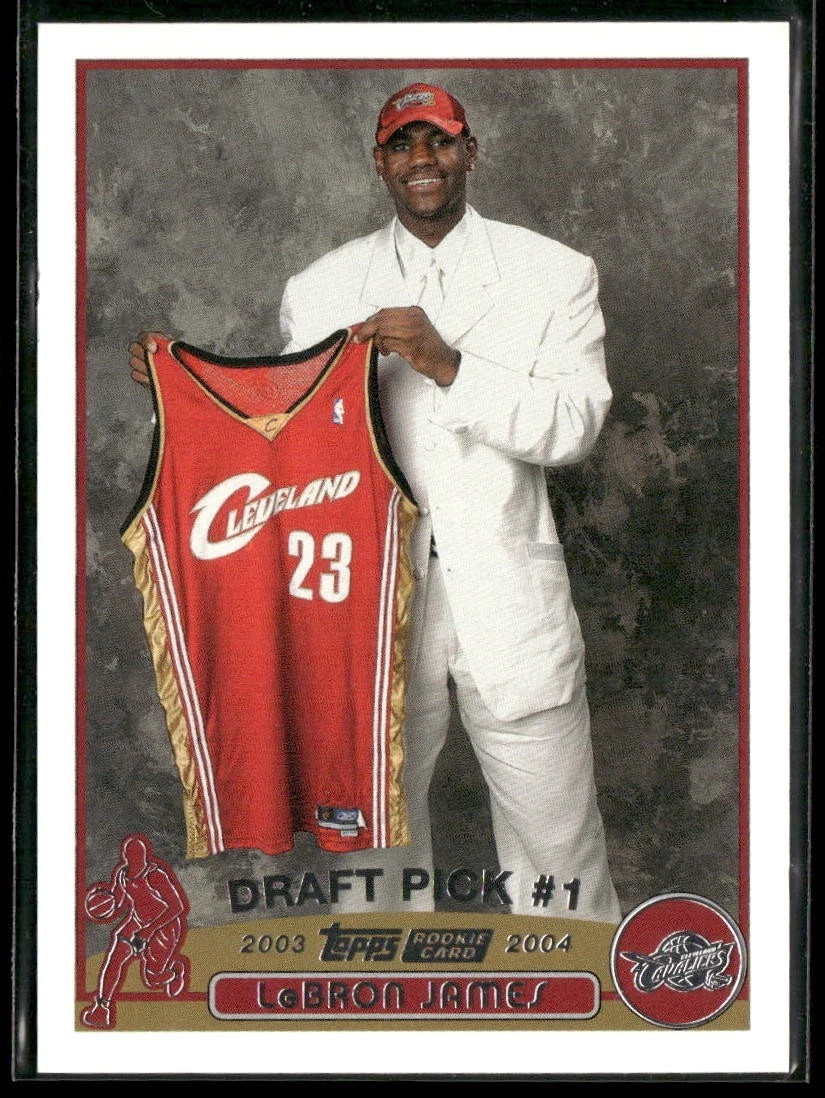 Topps LeBron James Basketball 2003-04 Season Sports Trading Cards