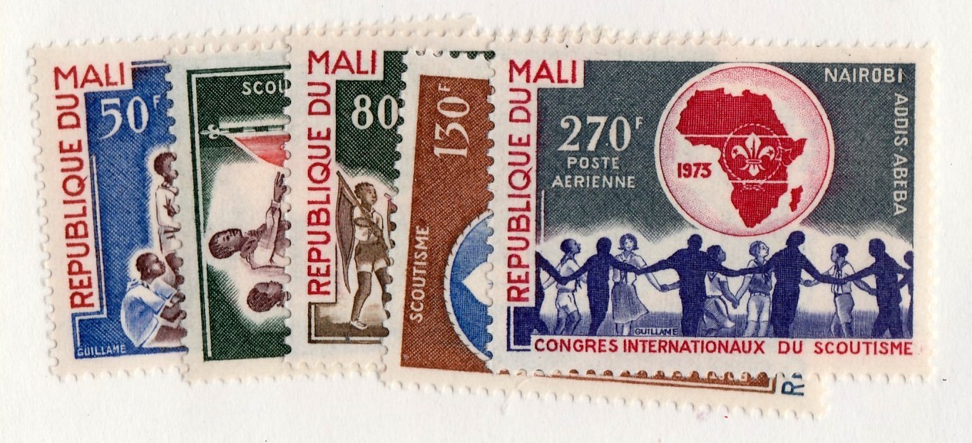 Mali          C183 - 187          MNH OG