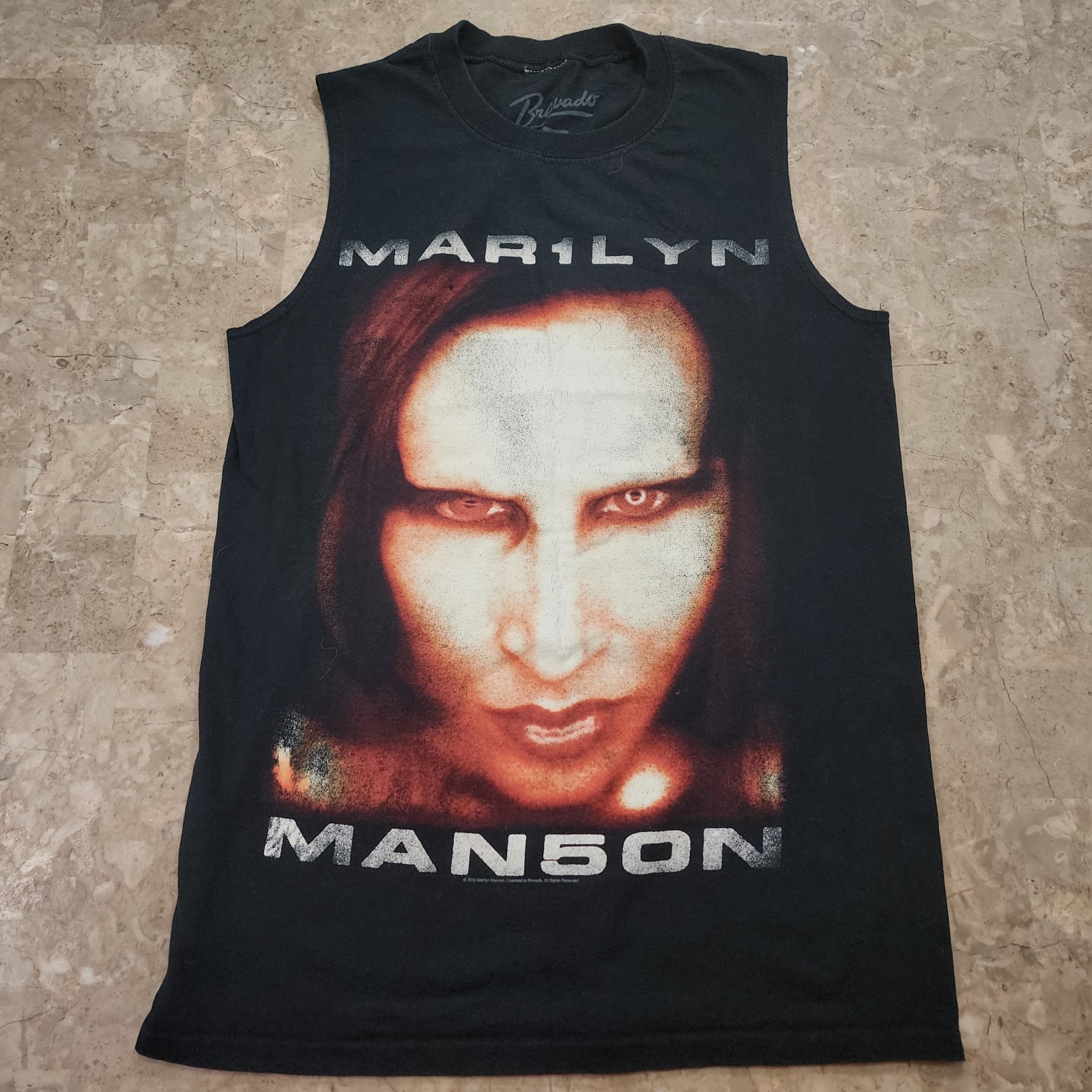 2016 Marilyn Manson Bravado Bigger Than Satan T Shirt… Gem
