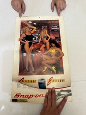 Vintage 1989 Snap On Automotive Tools Collectors Pin Up Calendar