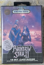 Phantasy Star II 2 Complete CIB - Sega Genesis *READ DESC!*