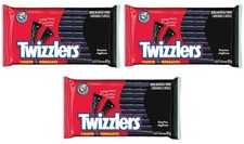 TWIZZLERS Twists Licorice Candy, 375g (3 Pack)