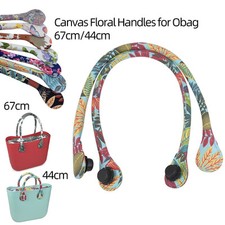 Breve lungo rotondo tela maniglia per oBag Classic Mini O bag borsa