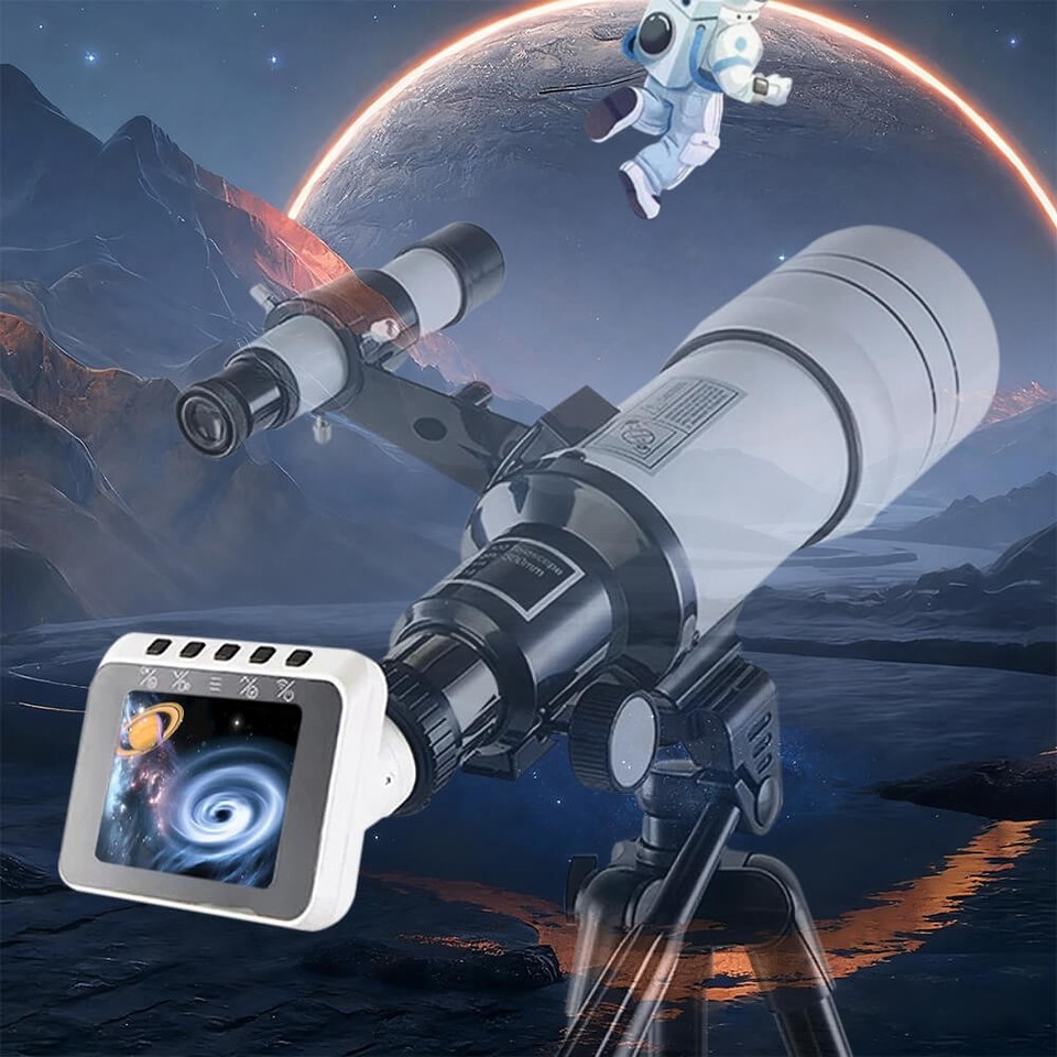 HWGING WiFi Digital Okular 4MP - Kabellose Teleskop-Kamera Für Astrofotografie