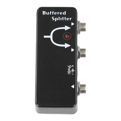 Guitar Buffered Splitter Pedal Ensures Pristine Tone and Powerful Signal