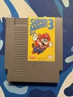 Vintage NES Super Mario Brothers 3 Game Cartridge Original NES