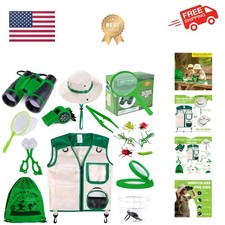 Kids Explorer Kit  Bug Catching Kit, 16 Pcs Outdoor Exploration Safari Kit f...