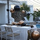 AplusChoice 8PCS Disco Ball 7"/12"/16"/20"/24" 70s 80s Party Event Wedding Black — photo 5