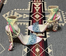 Zapatos de tacón de playa Sophia Webster Kali Malibu para mujer 36 EU