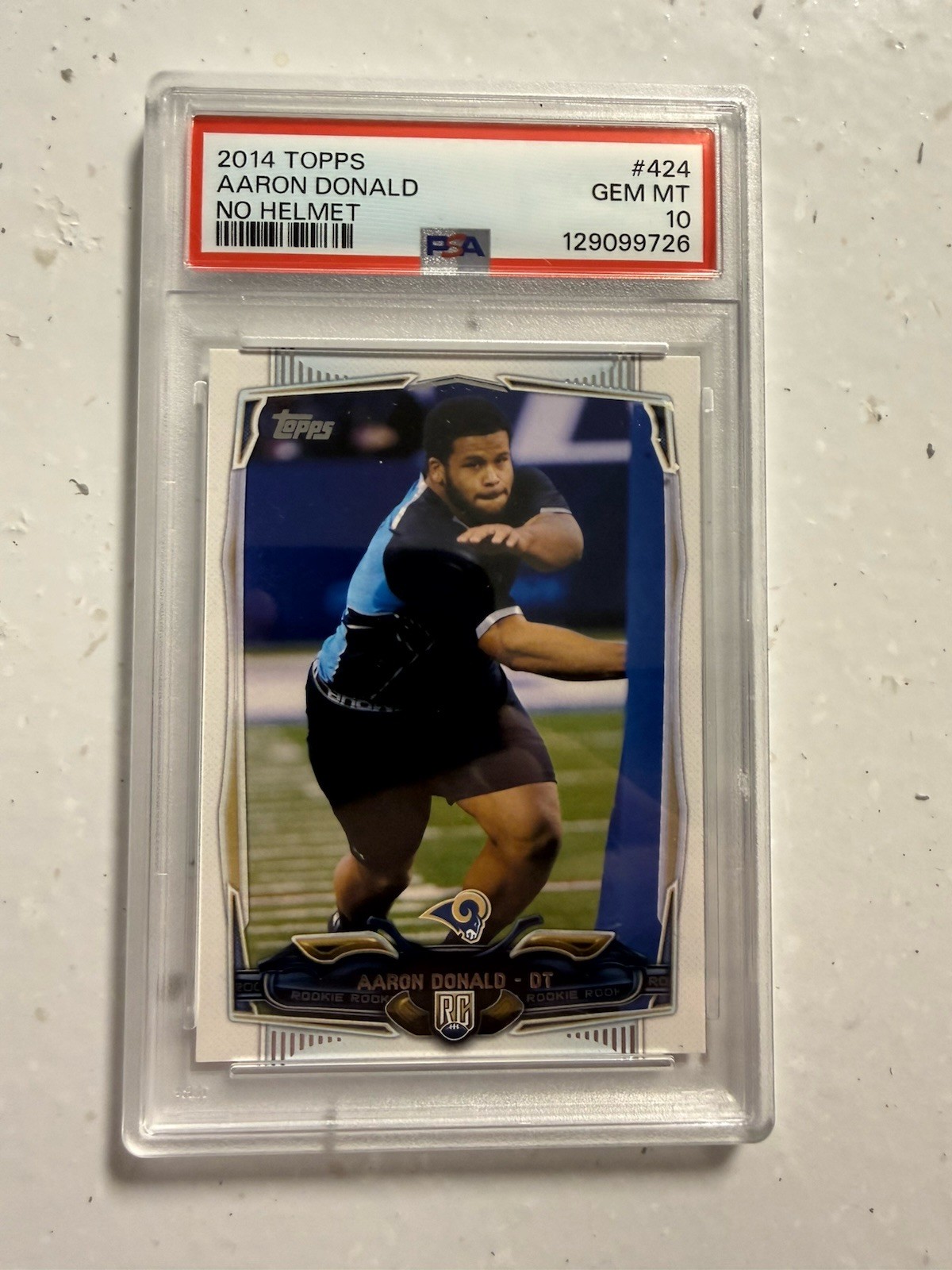 Aaron Donald Topps #424 Base
