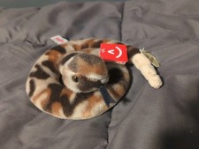 New 2022 Aurora Adorable Mini Flopsie Rattlesnake Stuffed Animal Zoo