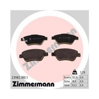 Zimmermann 23982.180.1 Bremsbelagsatz Scheibenbremse Vorderachse FüR Opel