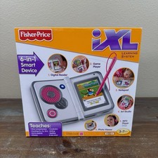 NIB 2010 Fisher Price iXL Learning System 6 in 1 Electronic Smart Device Pink