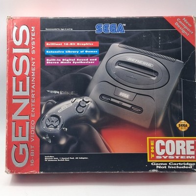 Sega Genesis Model 2 Core System Empty Box Only No Inner Tray No Console