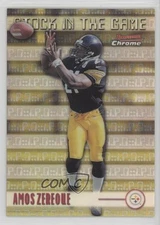 1999 Bowman Chrome Stock in the Game Refractor Amos Zereoue #S5 Rookie RC