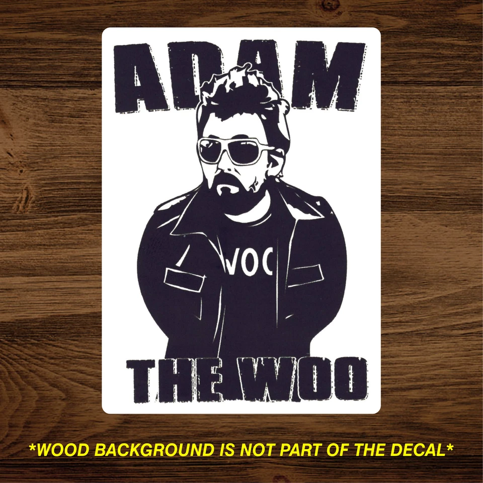 Adam The Woo Vinyl Decal Sticker Free Shipping