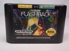 Flashback: The Quest for Identity (Sega Genesis, 1993) Authentic Tested, Working