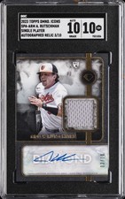 2023 TOPPS DIAMOND ICON #SPA-ARM ADLEY AUTSCHMAN ROOKIE/10 SGC 10 AUTO 10