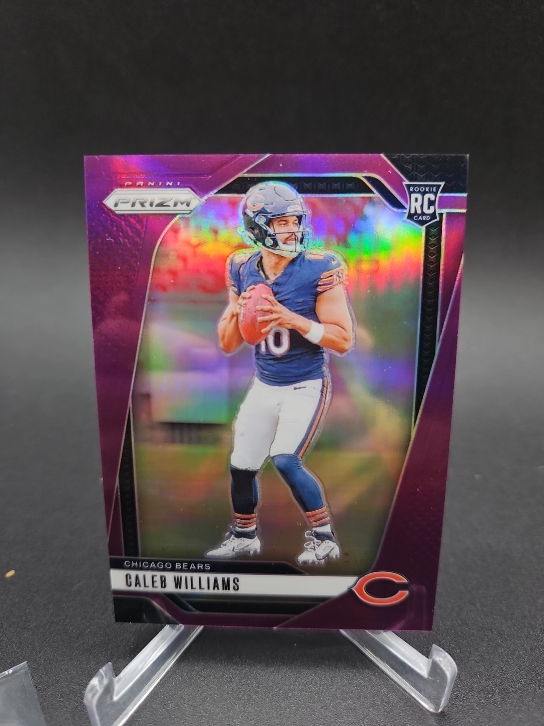 2024 Panini Prizm - Rookies Caleb Williams #301 Purple Prizm /125 (RC)
